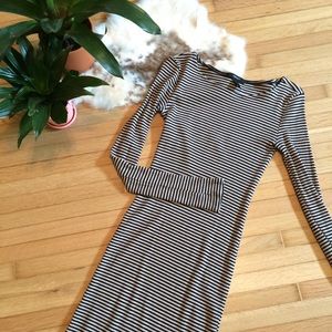 F21 Rib Knit Bodycon Dress